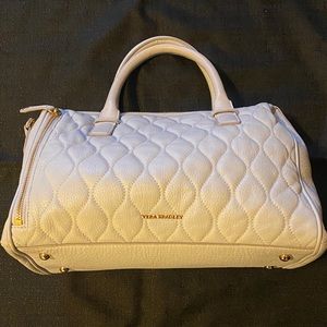 VERA BRADLEY Quilted Marlo Satchel cloud Gray